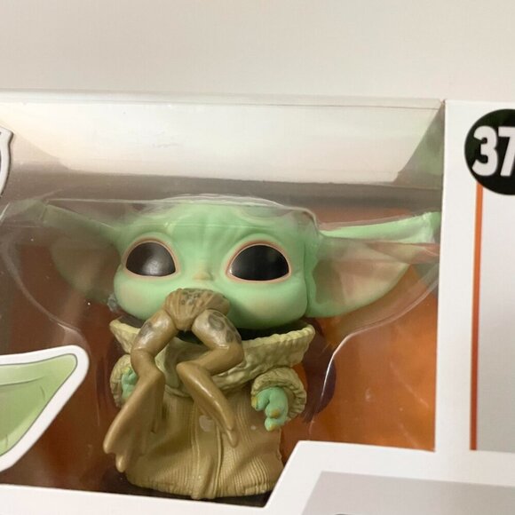 Funko Pop Star Wars Mandalorian The Child with Frog Bobble Head 379 - Picture 2 of 16